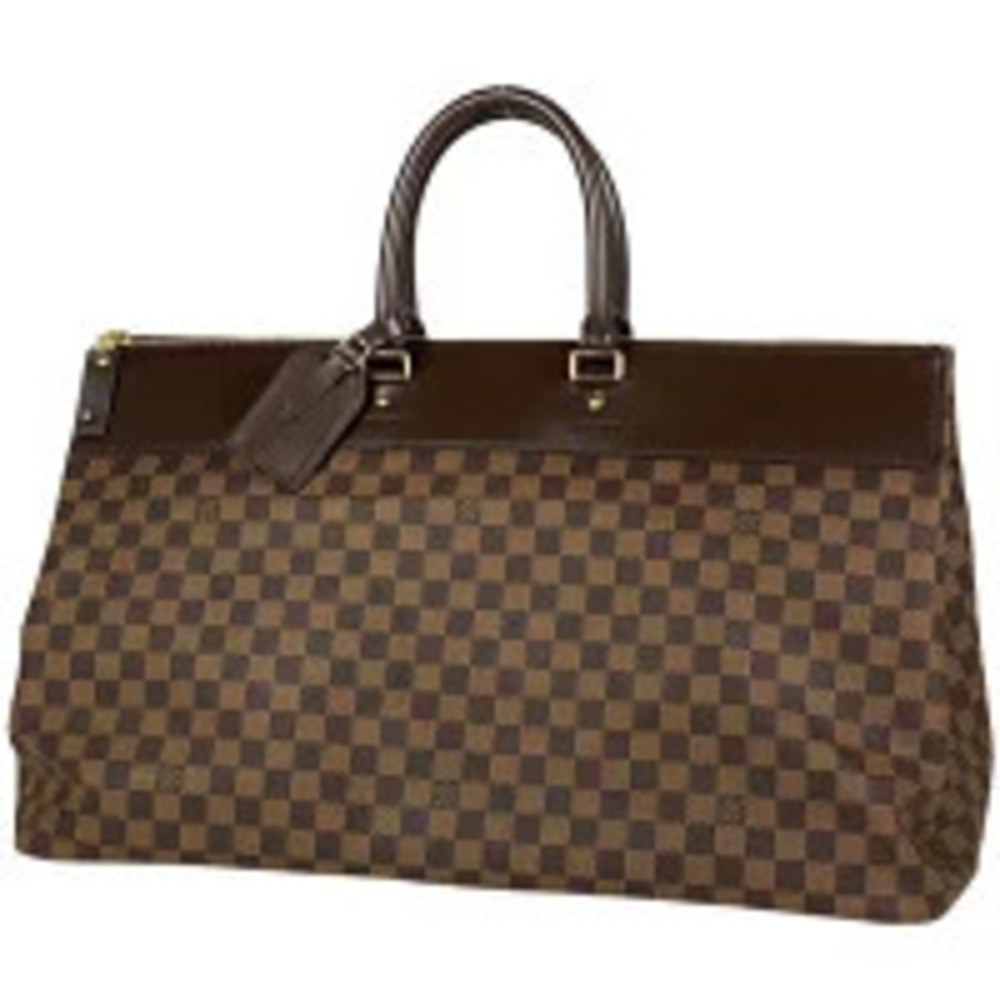 Louis Vuitton Greenwich Travel Business Boston Bag Damier Brown